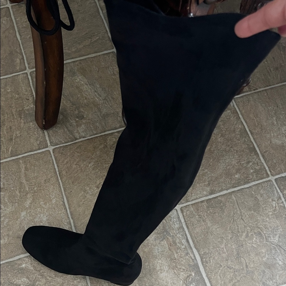 Black Over-the-Knee Boots